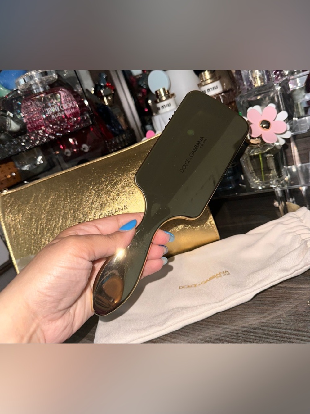 New Dolce & Gabbana The One Clutch & Hairbrush, Limited Edition - Picture 8 of 14